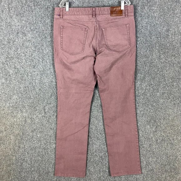 LE 31 Simons Pants Men's 36x32 Purple Cotton 5 Pockets Adults - Picture 7 of 10
